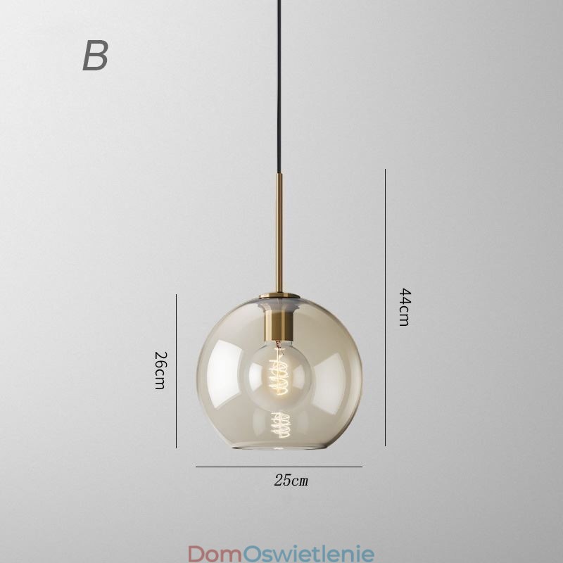 3-punktowa szklana lampa wisząca klasyczna klastrowa wisząca oprawa oświetleniowa kawiarnia