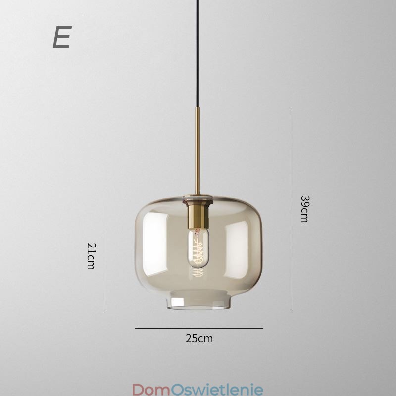 3-punktowa szklana lampa wisząca klasyczna klastrowa wisząca oprawa oświetleniowa kawiarnia