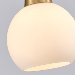 Nowoczesna prosta miedziana lampa wisząca Antler wisząca lampa