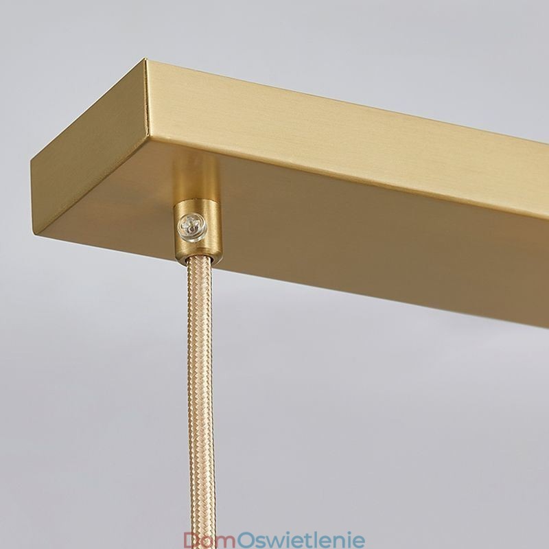 Nowoczesna prosta miedziana lampa wisząca Antler wisząca lampa