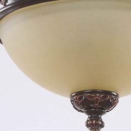 33*Europa Typ Styl Wiejski Klasyczny Absorbujący Światło Kopuły Lampy