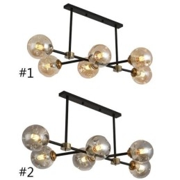 6-punktowa nowoczesna szklana lampa sufitowa Magic Bean Light Fixture