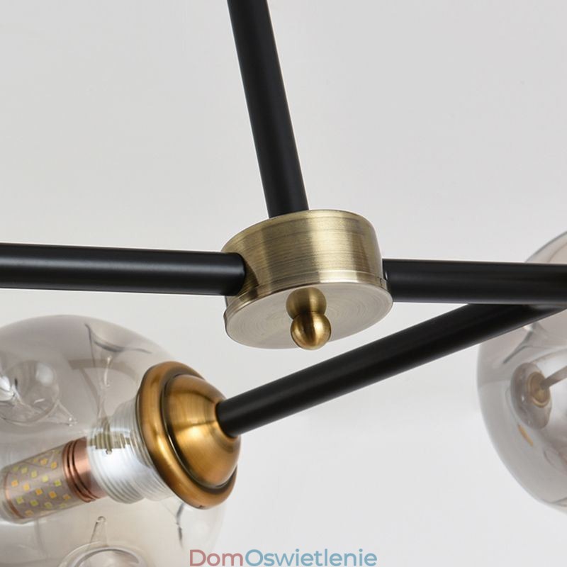 6-punktowa nowoczesna szklana lampa sufitowa Magic Bean Light Fixture