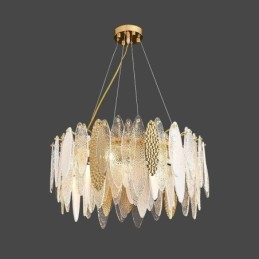 Nowoczesna Elegancka Szklana Lampa Wisząca