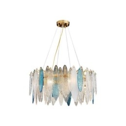 Nowoczesna Elegancka Szklana Lampa Wisząca