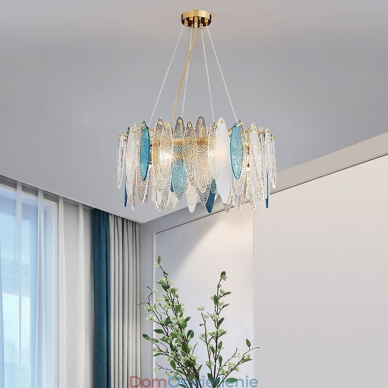 Nowoczesna Elegancka Szklana Lampa Wisząca