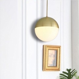 Nowoczesne szklane kule wiszące lampy wyspowe pomysły na lampę