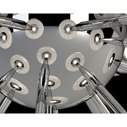 Nowoczesna lampa Yestaurant Prosta okrągła lampa wisząca ze szkła artystycznego w stylu europejskim