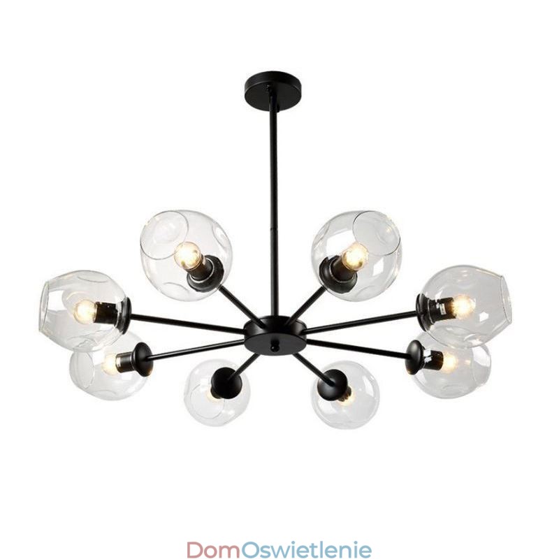 Nordic Glass Pendant Light Magic Bean Shape Lamp Żyrandol Oświetlenie