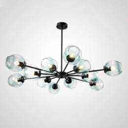 Nordic Glass Pendant Light Magic Bean Shape Lamp Żyrandol Oświetlenie