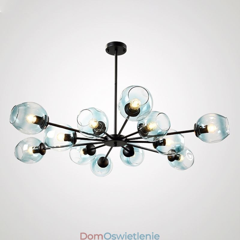 Nordic Glass Pendant Light Magic Bean Shape Lamp Żyrandol Oświetlenie