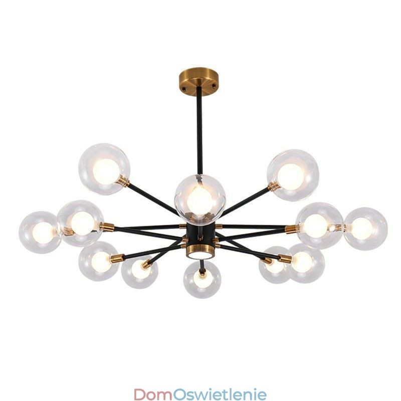 Nordic Glass Pendant Light Mlecznobiała okrągła lampa żyrandol oświetlenie
