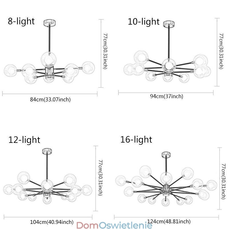 Nordic Glass Pendant Light Mlecznobiała okrągła lampa żyrandol oświetlenie