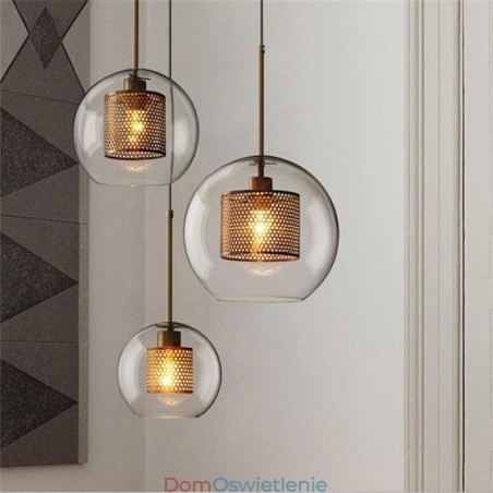 Lampa wisząca Nordic Glass Home Lighting Lampa okrągła w kształcie kuli Lampa nocna Lampa wisząca Nordic Glass Home Lighting Lampa okrągła w kształcie kuli Lampa nocna