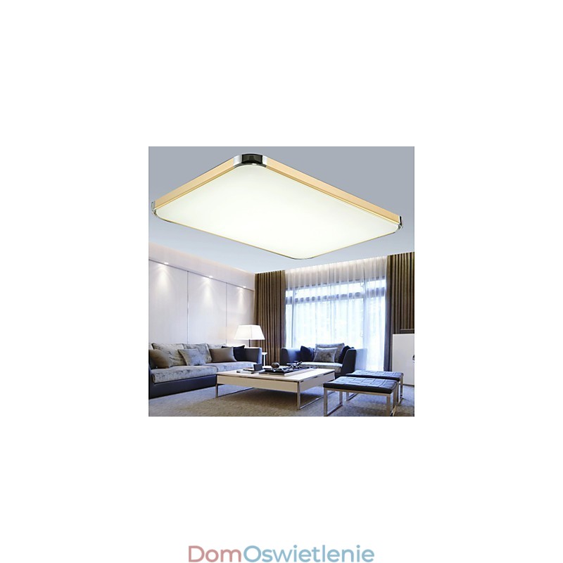 Lampa sufitowa do montażu na ścianie, nowoczesna aluminiowa, prostokątna, kształt iPhone'a 5, ze światłem, regulowana