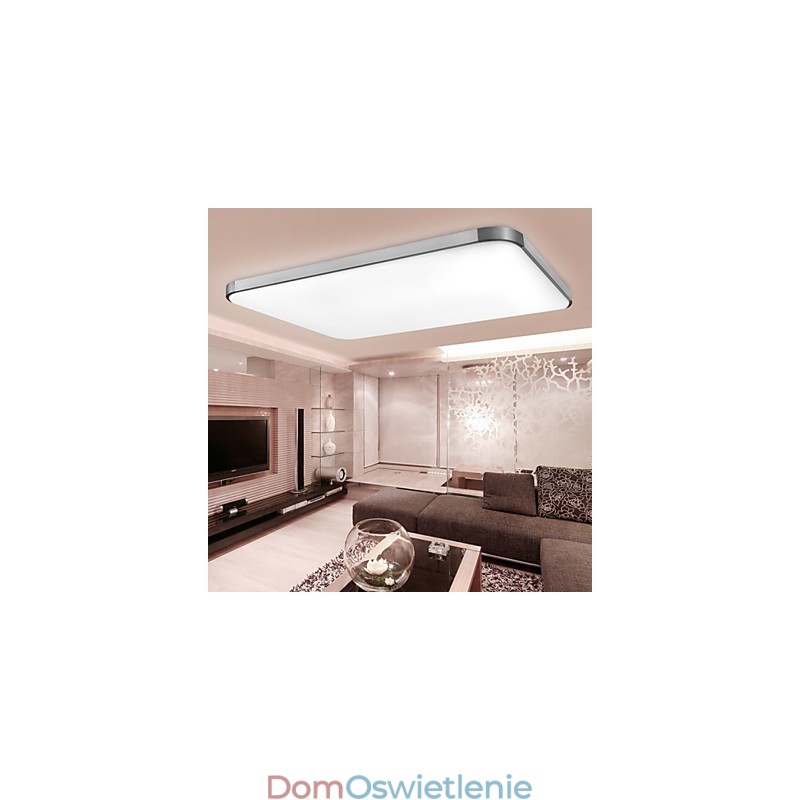Lampa sufitowa do montażu na ścianie, nowoczesna aluminiowa, prostokątna, kształt iPhone'a 5, ze światłem, regulowana