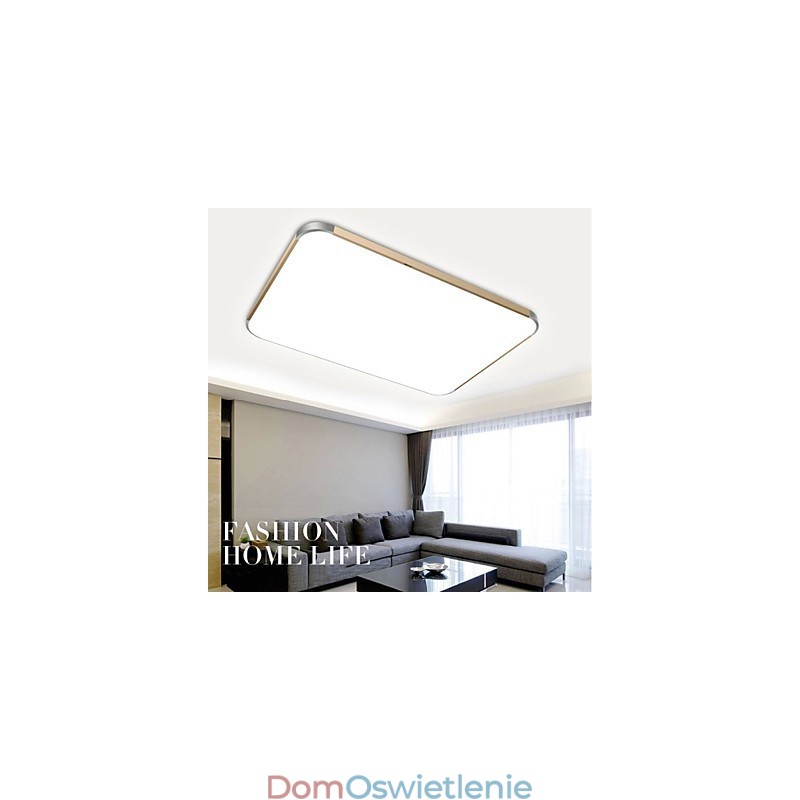 Lampa sufitowa do montażu na ścianie, nowoczesna aluminiowa, prostokątna, kształt iPhone'a 5, ze światłem, regulowana