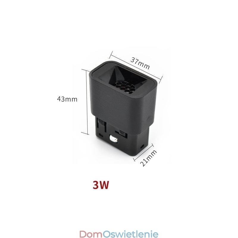 Oświetlenie wpuszczane w kratkę ścieżkową Oświetlenie punktowe w kratkę magnetyczną