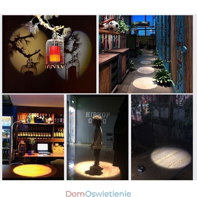 Reflektor Sceniczny KTV Sufitowy Reflektor 4 Poziomy Regulacji Przysłony