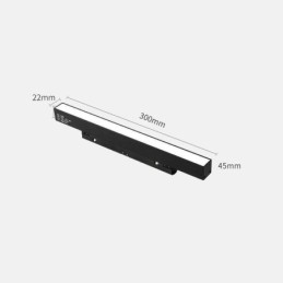 Reflektor wpuszczany magnetyczny szynowy dekoracyjny 6M 36V