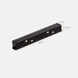 Reflektor wpuszczany magnetyczny szynowy dekoracyjny 6M 36V