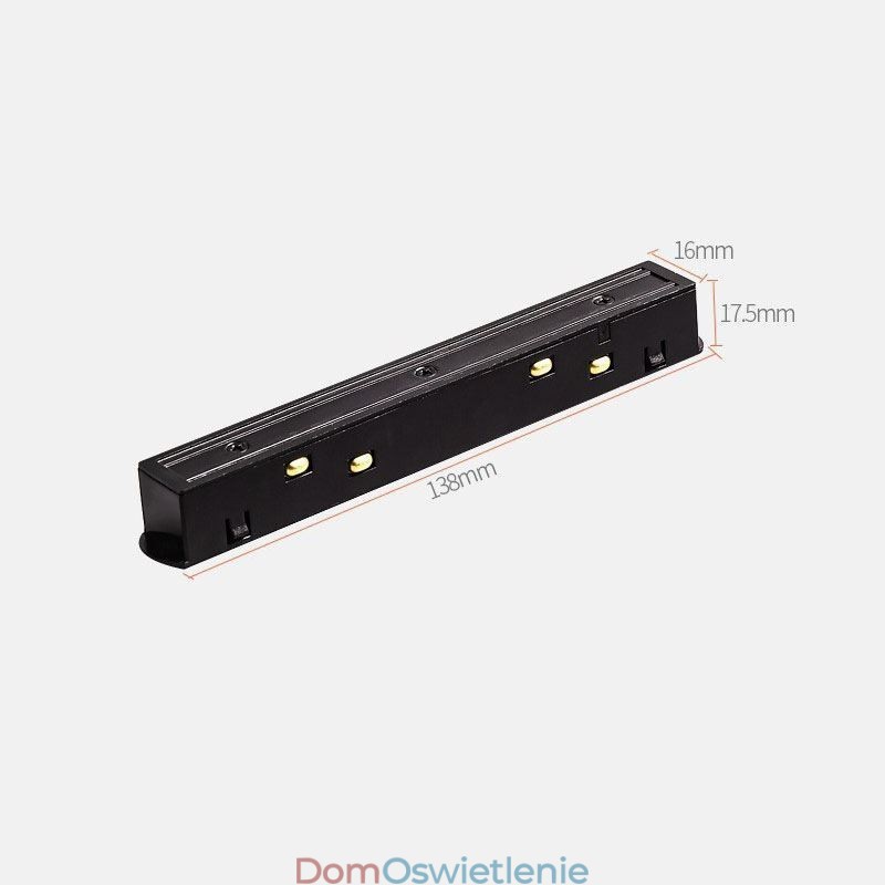 Magnetyczna szyna oświetleniowa wpuszczana dekoracyjna lampa punktowa 6M*2
