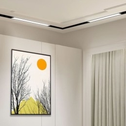 Reflektor liniowy magnetyczny wpuszczany reflektor 36V