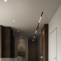 Reflektor liniowy magnetyczny wpuszczany reflektor 36V