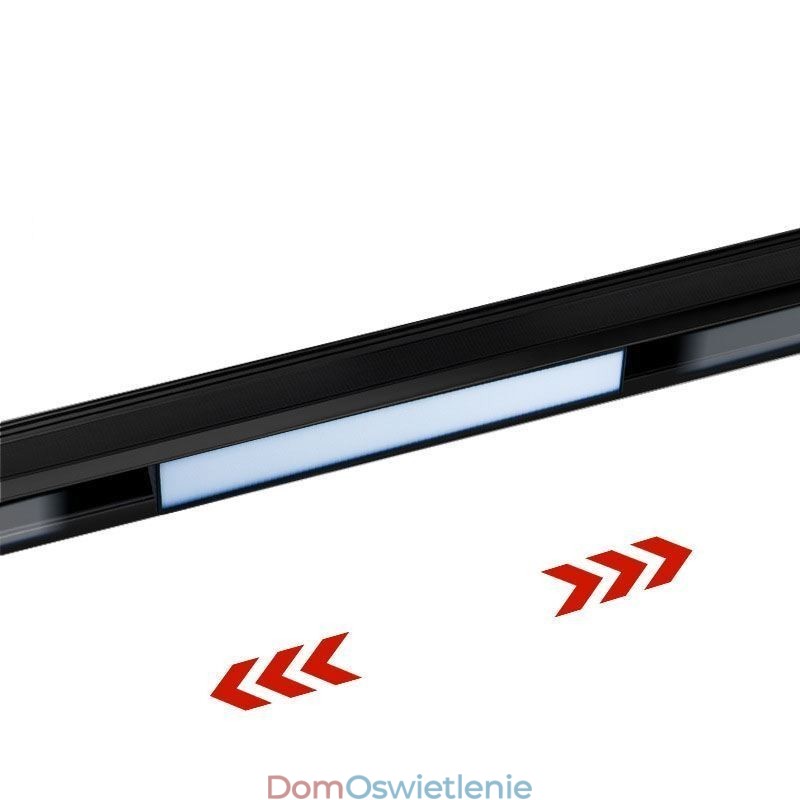 Reflektor liniowy magnetyczny wpuszczany reflektor 36V