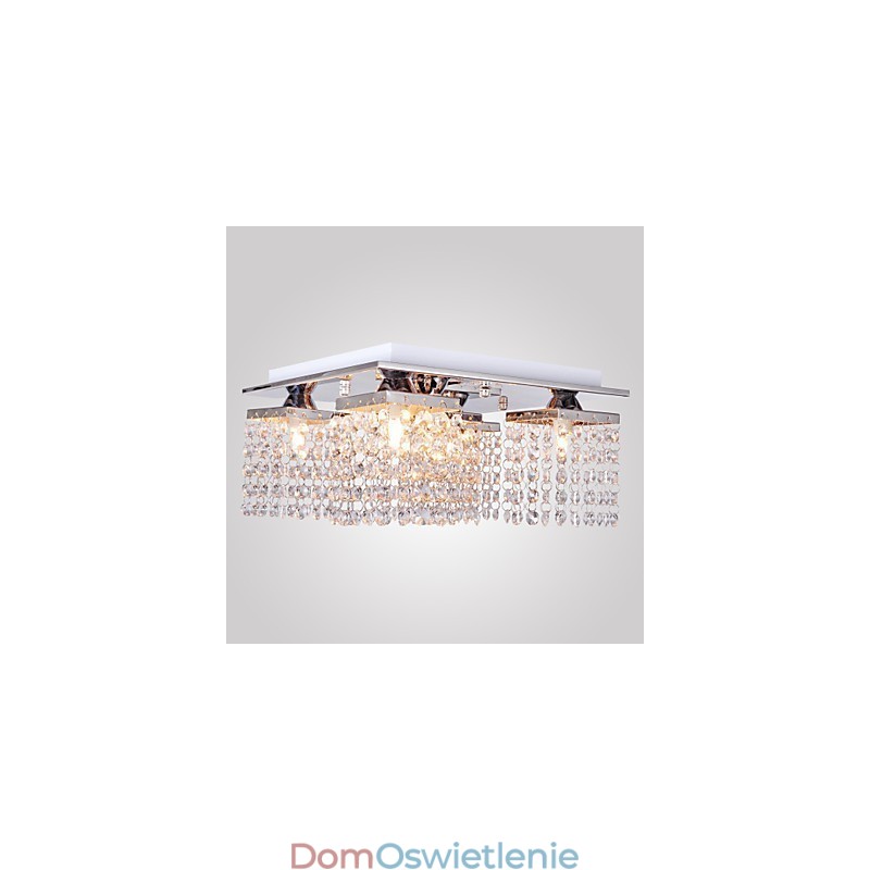 Lampa sufitowa kryształowa nowoczesna 5 świateł