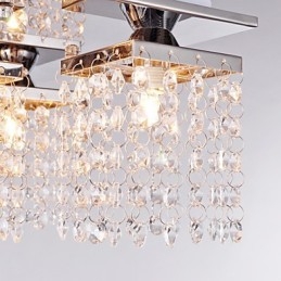Lampa sufitowa kryształowa nowoczesna 5 świateł