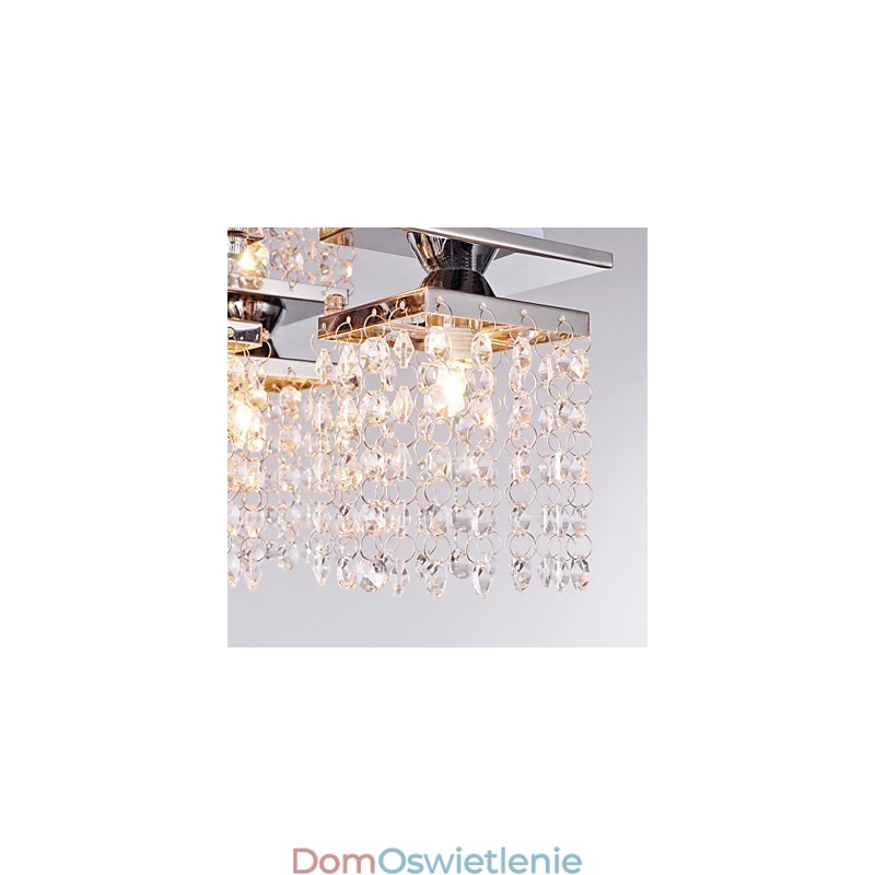 Lampa sufitowa kryształowa nowoczesna 5 świateł