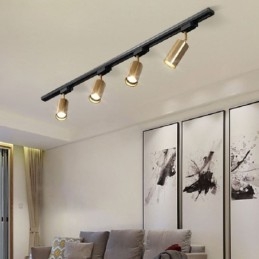 Nowoczesny prosty reflektor sufitowy z aluminium
