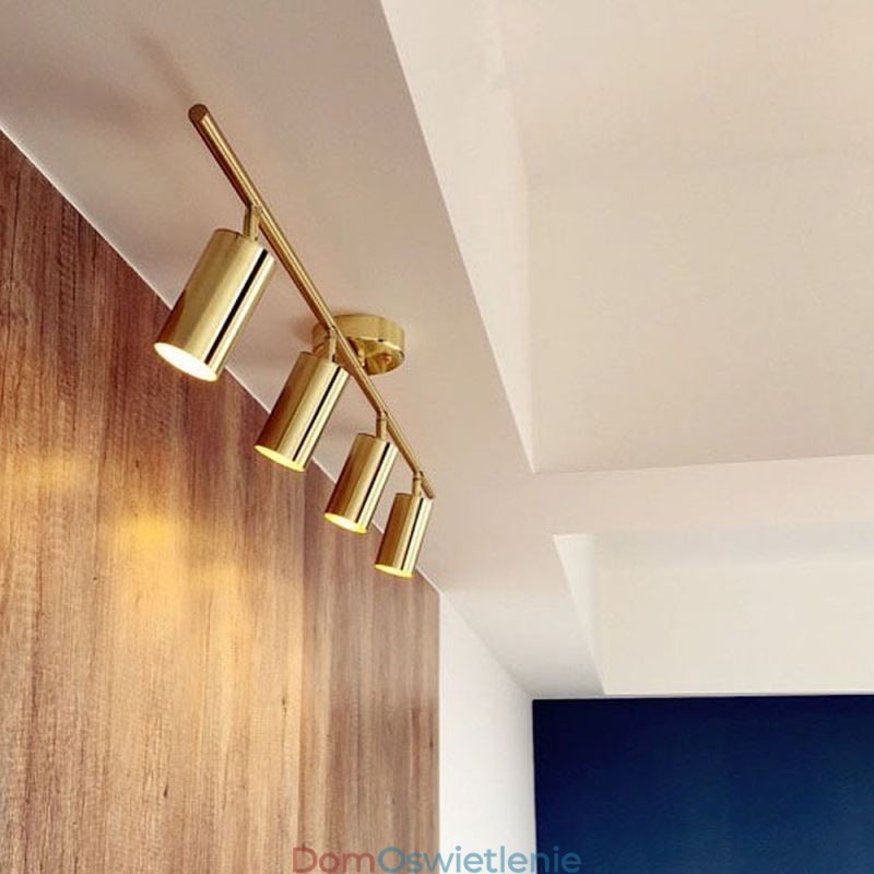 Nowoczesny prosty reflektor sufitowy z aluminium
