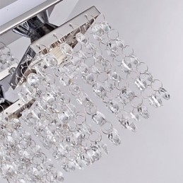 Lampa sufitowa kryształowa nowoczesna 5 świateł