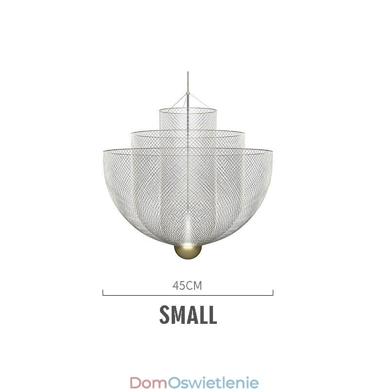 Nordic Grid Designer Kreatywna i wyjątkowa lampa wisząca o kształcie sztuki dekoracyjnej