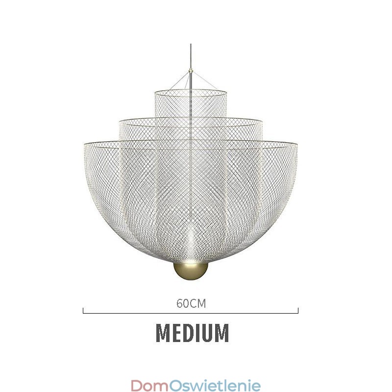 Nordic Grid Designer Kreatywna i wyjątkowa lampa wisząca o kształcie sztuki dekoracyjnej