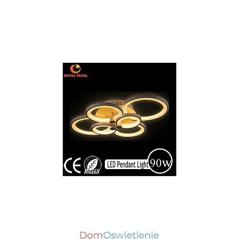 Elegancki design akrylowa lampa wisząca sufitowa