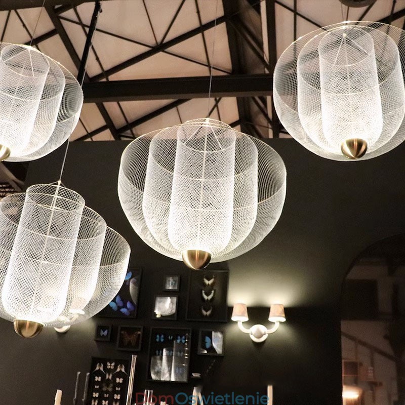 Nordic Grid Designer Kreatywna i wyjątkowa lampa wisząca o kształcie sztuki dekoracyjnej