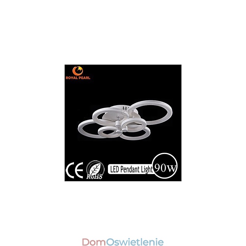 Elegancki design akrylowa lampa wisząca sufitowa