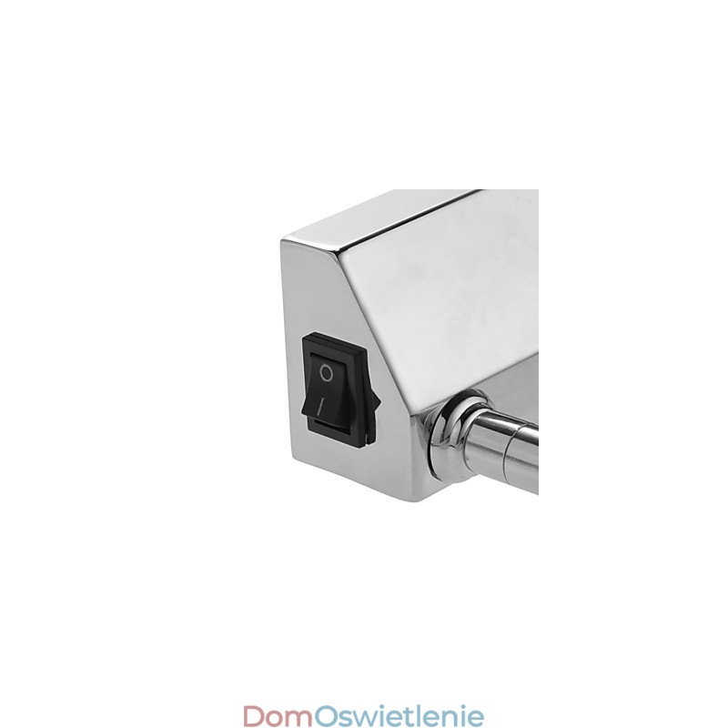 Lampy lustrzane ze stali nierdzewnej, akrylowe lampy ścienne do łazienki, lampy do makijażu, zimna biel, ciepła biel (rozmiar: 57X13.5X15)