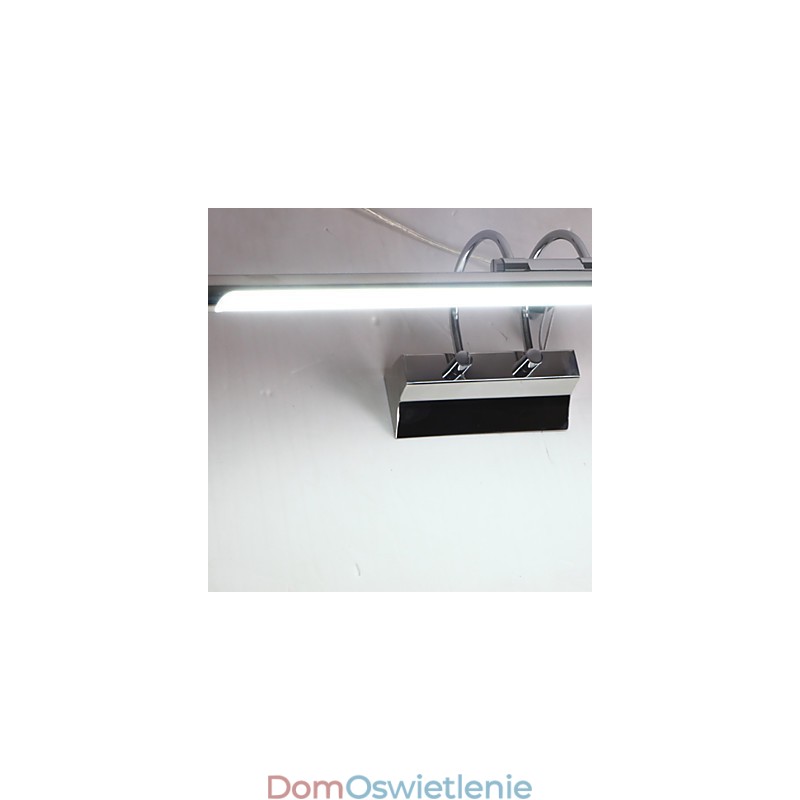 Lampy lustrzane ze stali nierdzewnej, akrylowe lampy ścienne do łazienki, lampy do makijażu, zimna biel, ciepła biel (rozmiar: 57X13.5X15)