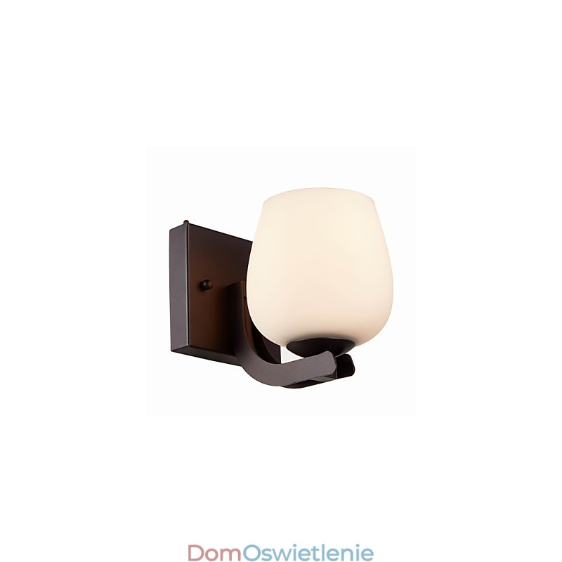 Żelazna lampa ścienna z kloszem szklanym Klasyczne nowoczesne oświetlenie kinkiety ścienne