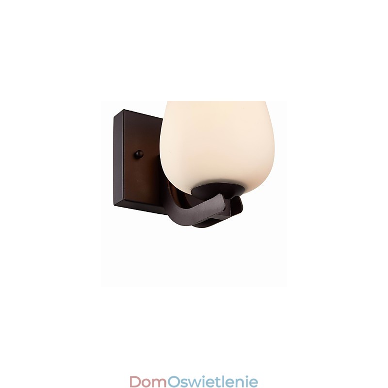 Żelazna lampa ścienna z kloszem szklanym Klasyczne nowoczesne oświetlenie kinkiety ścienne