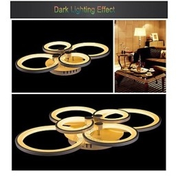 Elegancki design akrylowa lampa wisząca sufitowa