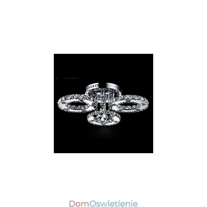Nowoczesny współczesny kryształowy chromowany metalowy uchwyt ścienny