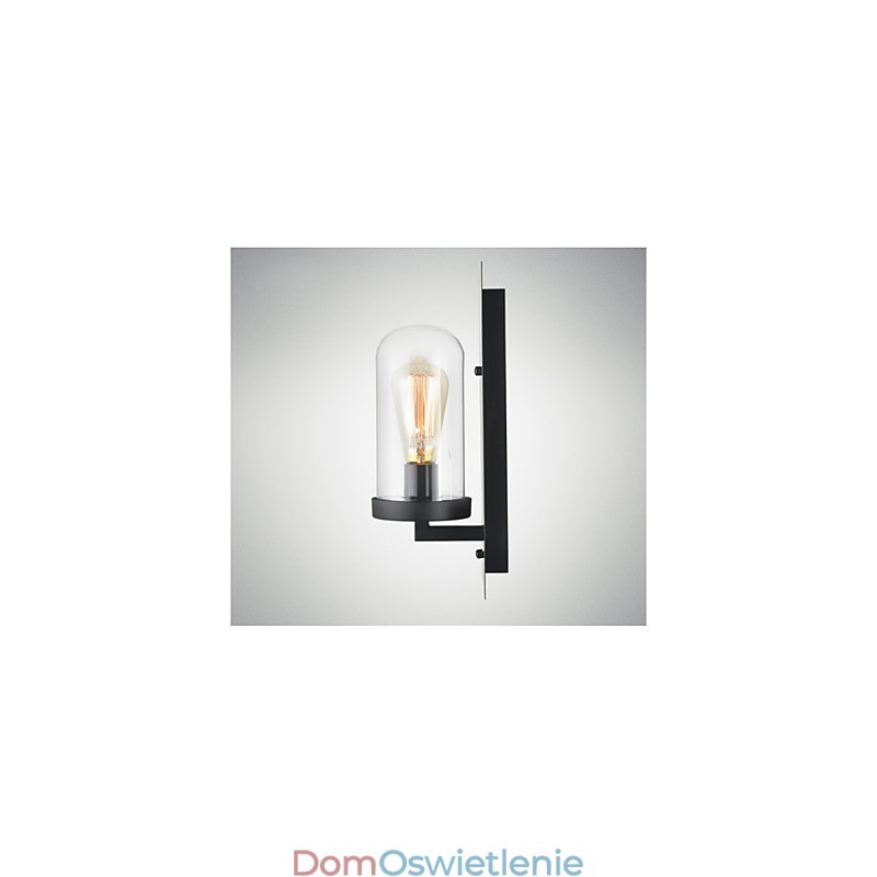 Rustykalne oprawy w stylu żelaza, szklany kinkiet, retro lampa ścienna z USA