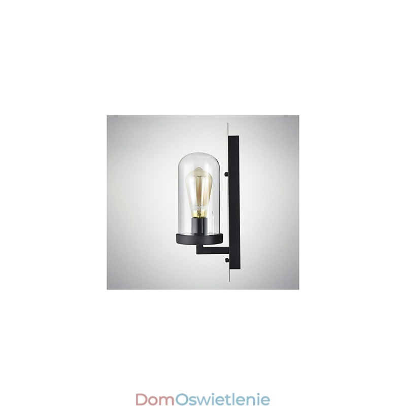 Rustykalne oprawy w stylu żelaza, szklany kinkiet, retro lampa ścienna z USA