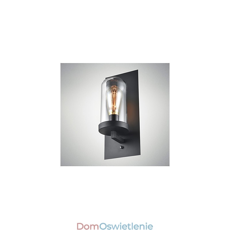 Rustykalne oprawy w stylu żelaza, szklany kinkiet, retro lampa ścienna z USA