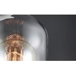 Rustykalne oprawy w stylu żelaza, szklany kinkiet, retro lampa ścienna z USA